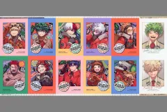 【中古】シール・ステッカー 集合 ステッカー 「僕のヒーローアカデミア」 最強ジャンプ 2024年9月号 綴じ込み付録