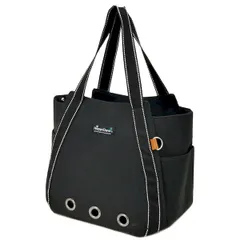 【新品・7営業日以内発送】ペットプロジャパン PetPro 4981528833942 HappyDays ペット用サステナブルトートバッグ ブラック【沖縄離島販売不可】