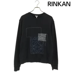 【正規品】LOEWE ロエベ フリンジ レイヤード ビッグロゴ スウェット 正規品】LOEWE ロエベ フリンジ レイヤード ビッグロゴ