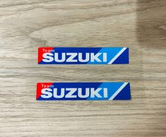★アウトレット★新品 MotoGP SUZUKI ECSTAR 反射 ステッカー 8 cm レーシング スポーツ デカール シール