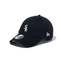 NEWERA ニューエラ カジュアルクラシック MLB Casual Classic シカゴ・ホワイトソックス ミッドロゴ ブラック × クロームホワイト  SNAPBACK CAP  メンズ 男性 レディース 女性 帽子 ハット 小物  送料無料 NEW E
