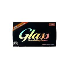 420friendly 透明セルロースローリングペーパー / Luxe Glass Clear Rolling Papers - グラス クリア ローリング ペーパー (1¼ size)