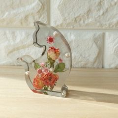 薔薇ねこプレミアムレジン