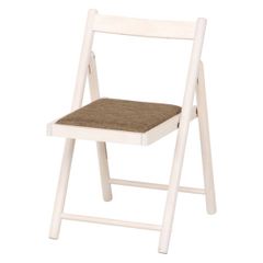 チェア 1脚 折りたたみ フォールディング 木製フレーム 天然木 椅子 イス 完成品 折り畳み シンプル 来客 ダイニング デスク 作業 キッチン ID015