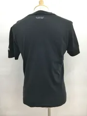 バーバリーブラックレーベル BURBERRY BLACK LABEL 半袖Tシャツ 2 ブラック コットン100％ 希少デザイン 2503WR089