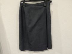 ラップキュロット　事務服　AR3820-1 　チャコールグレー　7号