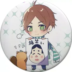 【中古】バッジ・ピンズ(男性) うらたぬき(福笑い) 缶バッジくじ 「そらまふうらさかのふゆやすみ!」