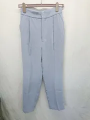 ◇ ⊂ Spick & Span スピック＆スパン センタープレス スラックス サイズ38 ブルー系 レディース E  【1507160005276】
