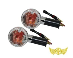 カワサキ ゼファー/χ純正タイプ ウインカー リア クリア 2個セット