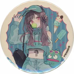 【中古】バッジ・ピンズ B.ハンギョドン 「赤倉×はぴだんぶい 缶バッジ 02.描き下ろしイラスト」
