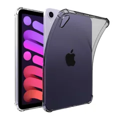 ブラック フクタマ iPad mini ケース 透明 TPU ソフト クリア カバー iPad mini5 mini4 mini3 mini2 mini 兼用 ケース クリア 7.9インチ iPad mini 第5世代/第4世代/第3世代/第2世代/第1世代