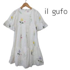 il gufo　ワンピース　120cm　イルグッフォ　花柄　送料込み　477605