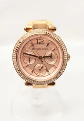 MICHAEL KORS マイケルコース 腕時計 時計 MK 6352 クオーツ 動作確認済み M-1592