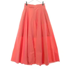 美品 green label relaxing グリーンレーベルリラクシング ロング丈 フレアスカート 38 ピンク系 UNITED ARROWS ユナイテッドアローズ レディース 古着