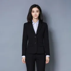 ☆ ツーボタン ☆ M ☆ スーツ レディース 2点セット パンツスーツ レディース セットアップ スーツ パンツ 上下セット レディーススーツ オフィス ビジネス フォーマル リクルート ジャケット かっこいい ズボン ボトムス ビジネススーツ セレモニー