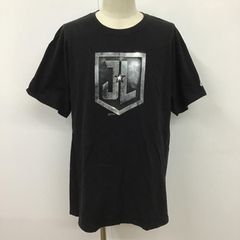 USED 헌 옷 T 셔츠 반소매 저스티스 리그 DC 코믹스 영화 로고