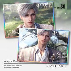 恋と深空 秦徹 シン アクリル色紙 誕生日 記念写真 きれいめ Love and Deepspace Sylus ゲームグッズ Birthday Anniversary