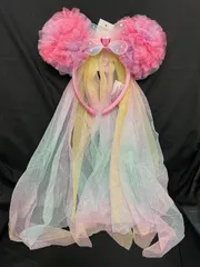 【新品未使用タグ付き】上海ディズニー 　海外限定　カチューシャ　 ミニー　スプリング　バタフライ　蝶　ディズニー ワールド