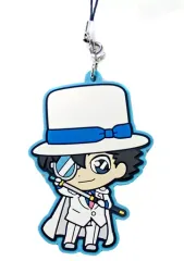【中古】ストラップ(キャラクター) 怪盗キッド ラバーストラップ 「セガラッキーくじ 名探偵コナン -ZERO COLLECTION-」 D賞
