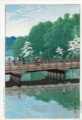 村上隆エディションサイン入り版画（背景純金箔の手押し版）『舞妓さん