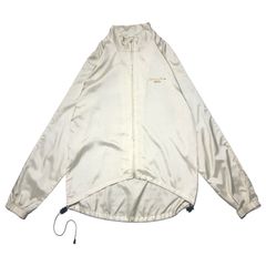 A BATHING APE(アベイシングエイプ) 90's BATHING APE CYCLE JACKET ベイシング エイプ サイクル ジャケット 90年代 S アイボリー ドローコード切れ