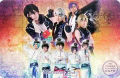 【中古】食器その他(男性) 特製紙製ランチョンマット 「『あんさんぶるスターズ!エクストラ・ステージ』～Destruction × Road～ TOWER RECORDS CAFEのコラボカフェ」 予約特典