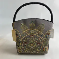 OKAJIMA オカジマ　ハンドバッグ 和装バッグ ブラウン 岡重 OKAJIMA バッグ | 四十瀬屋｜小河原呉服店 オンラインストア