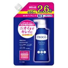 新品 デオコ 薬用ボディクレンズ つめかえ用 大容量 650ml