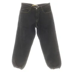 【中古】リーバイス Levi's SILVERTAB BAGGY コットン ジーンズ デニムパンツ ブラック【サイズ34】【メンズ】