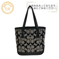 COACHコーチ 6087 ミニ ポーチ シグネチャー ハンドバッグ バッグ カバン ブランド ブラック レディース