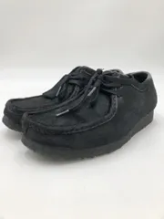 CLARKS クラークス Wallabee ワラビー 26174031 Black Hair On sizeUS 8M/黒  ■■メンズ