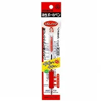 【新品・4営業日で発送】ゼブラ 油性ボールペン ジムノック P-KRB-100-R 赤 0.7mm 007533118 1本のサムネイル