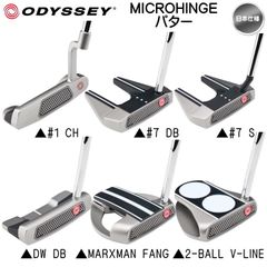 右用 オデッセイ MICROHINGE マイクロヒンジ パター スチールシャフト 日本仕様 ODYSSEY メンズ レディース 新品 未使用