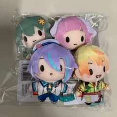 プロセカ ふわぷち マスコット サンリオ 4種コンプセット ワンダーランズ×ショウタイム【むつ86-0893】