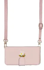 iPhone14Pro ケース 手帳型 アイフォン14 プロ スマホケース スマホショルダー レザー ストラップ パン トースト サンドイッチ バケット 食べ物 写真 かわいい  調節可能 130cm  カラー04