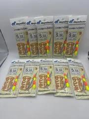 10枚セット　ハヤブサ　サヨリサビキ　5号