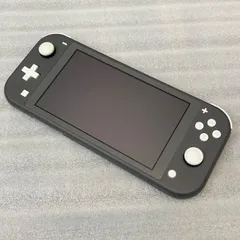 【NPA】ジャンク Nintendo Switch lite ニンテンドー スイッチライト グレー 本体のみ