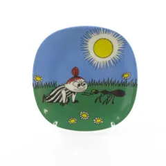 ムーミン　ミィと蟻　アラビア　プレート ムーミン ミィと蟻 アラビア プレート