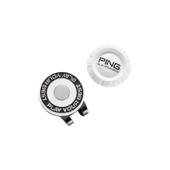 PING AC-P2402 サークルクリップマーカー ホワイト　	37500-02