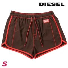 新品・未使用 ディーゼル DIESEL 海パン ビーチウェア スイムウェア メンズ ワンポイントロゴパッチ メンズ水着 ショートトランクス サーフパンツ BMBX-REEF-30
