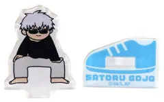 【中古】アクリルスタンド・アクリルパネル 五条悟 「呪術廻戦 ジロリトレーディングミニアクリルスタンド -体操ver-」