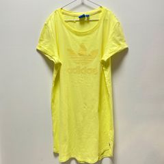 adidas originals アディダスオリジナルス カットソーワンピース イエロー
