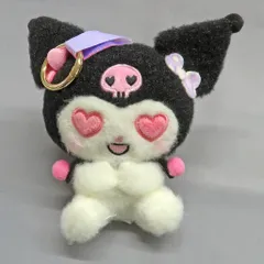 【中古】キーホルダー クロミ マスコット 「サンリオキャラクターズ My Melody ＆ Kuromi」