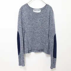 ミュベールワーク MUVEIL WORK ニット トップス カットソー エルボーパッチ a751876nのサムネイル