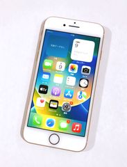 【2306】アップル iPhone8 MQ7A2J/A 64GB ゴールド バッテリー最大容量100％ ネットワーク利用制限無し SIMロック無し Apple アイフォン