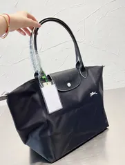 ⭐️即日発送⭐️新品未使用　ロンシャン　プリアージュ M ブラック　ベージュ刺繍 楽天市場】刺繍（ブランドロンシャン）（バッグ・小物・ブランド