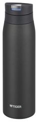 Color:エボニーブラック_Size:600 ml タイガー 水筒 600ml サハラ マグ ステンレスボトル ワンタッチ 軽量 エボニーブラック MCX-A602KE