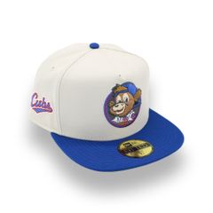 日本未発売 ニューエラ シカゴ・カブス "マスコット クラーク" キャップ / NEW ERA CHICAGO CUBS MASCOT CLARK A-FRAME 59FIFY CAP [STONE/ROYAL]