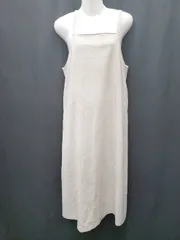◇ Θ GLOBAL WORK グローバルワーク 膝下丈 キャミソール　ワンピース サイズM ライトグレー レディース P  【1409250048708】
