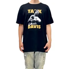 オリジナル ビッグ ボクサー Tシャツ ガーボンタ ジャーボンテイ デービス TANK タンク ボクシング 3階級世界チャンピオン 黒 ブラック 2XL(3L) 3XL(4L) 4XL(5L) 5XL(6L) オーバー サイズ メンズ レディース ユニセックス